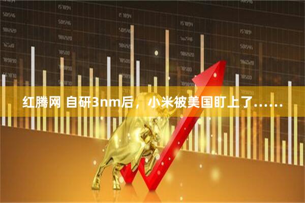 红腾网 自研3nm后，小米被美国盯上了……