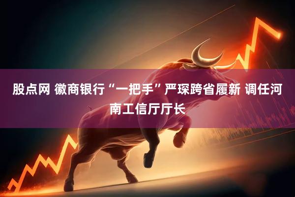 股点网 徽商银行“一把手”严琛跨省履新 调任河南工信厅厅长