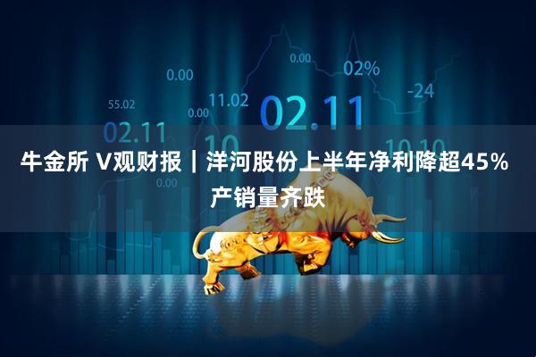 牛金所 V观财报｜洋河股份上半年净利降超45% 产销量齐跌